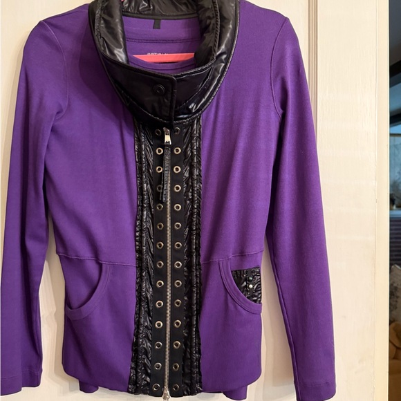Marccain sport purple top and cardigan - Picture 4 of 5